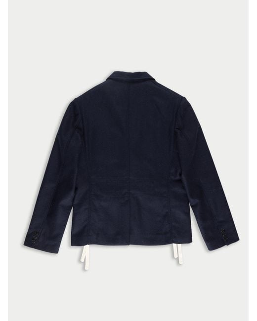 La Fetiche Blue Annie X Oversized Tailored Jacket