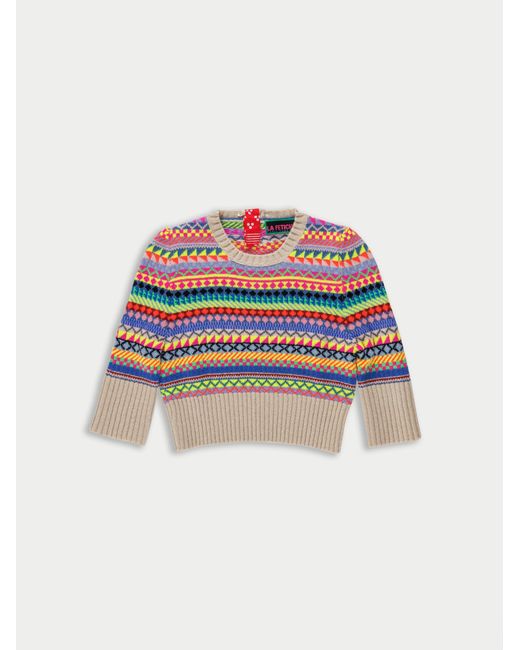Women's Jenny Fairisle 3/4 Sleeve Jumper