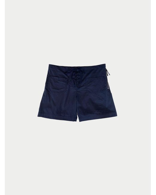 La Fetiche Blue Harriette Boy Scout Shorts
