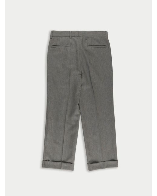La Fetiche Gray Cecilia Tailored Suit Pant