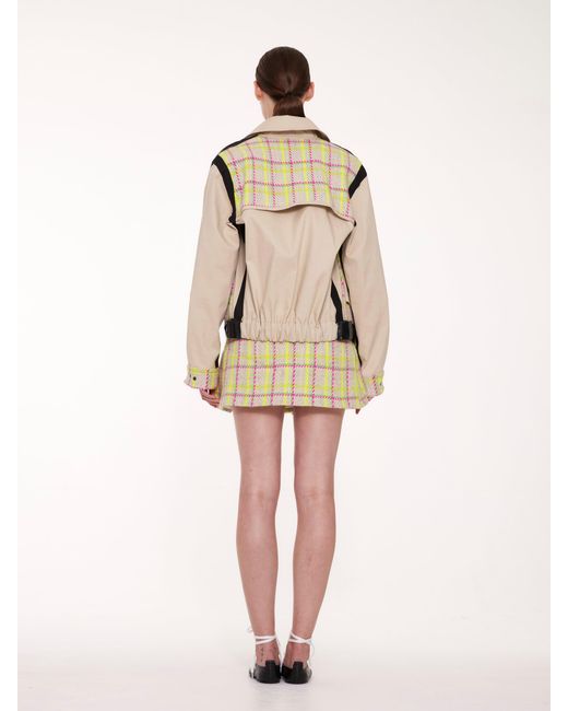 La Fetiche Natural Jaime Reversible Bomber Jacket