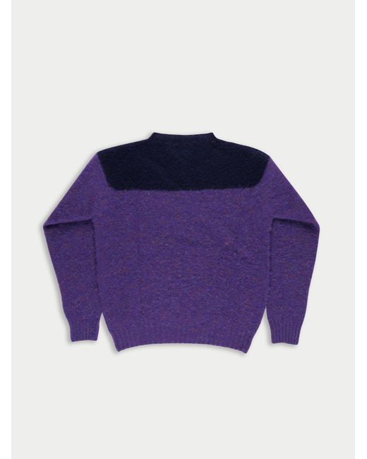 La Fetiche Blue Penelope Fairisle Sweater