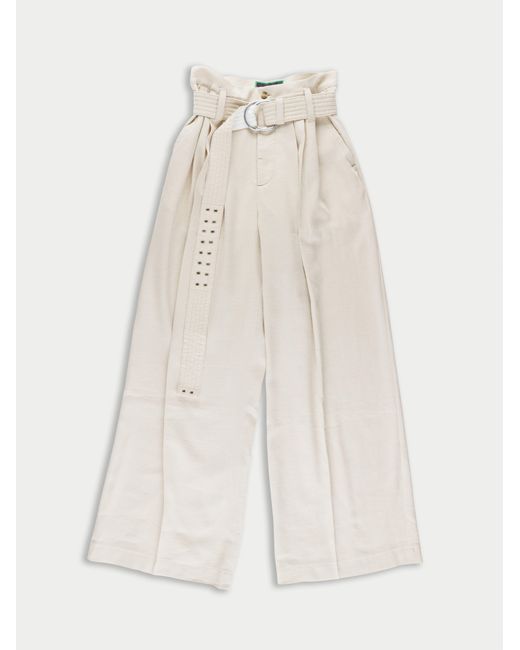 La Fetiche Multicolor Angie Pleated Trousers
