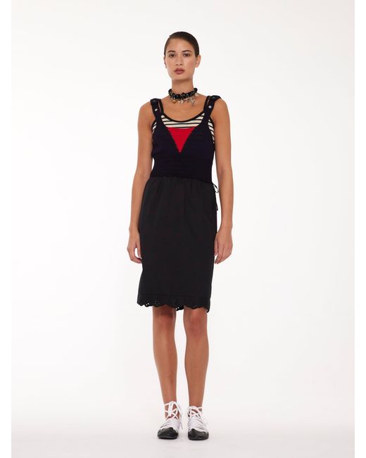 La Fetiche Blue Christina Slip Dress