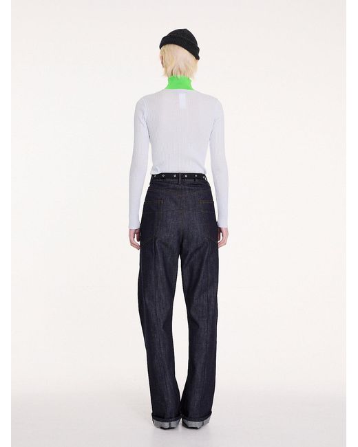 La Fetiche Blue Meret Raw Denim Jean