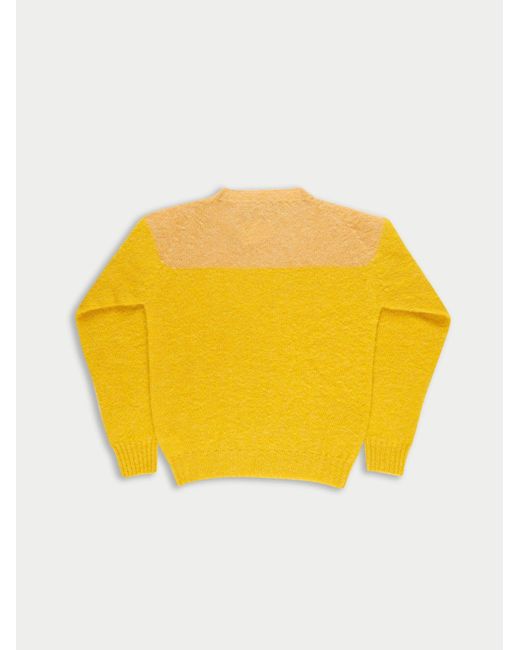 La Fetiche Yellow Penelope Fairisle Sweater
