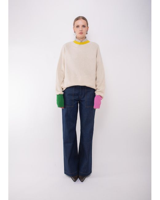 La Fetiche Pink Bryan Lambswool Sweater