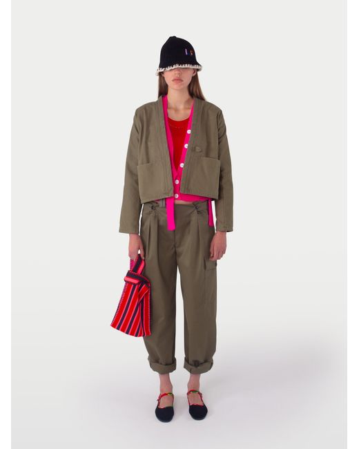 La Fetiche Red Ginger Kimono Jacket
