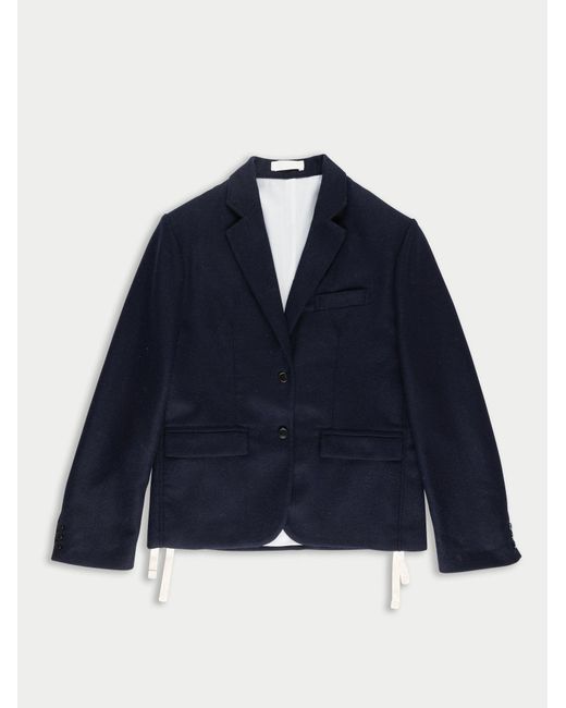 La Fetiche Blue Annie X Oversized Tailored Jacket
