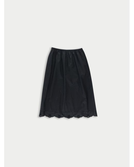 La Fetiche Black Piano Slip Skirt