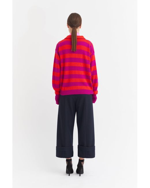 La Fetiche Winifred Striped Rugby Sweater