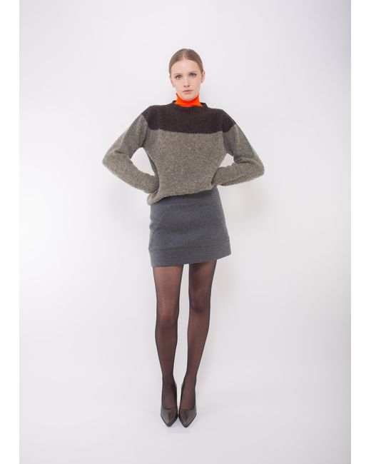 La Fetiche Blue Avril Mini Skirt