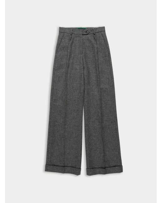 La Fetiche Gray Malik Menswear Styled Tailored Trouser