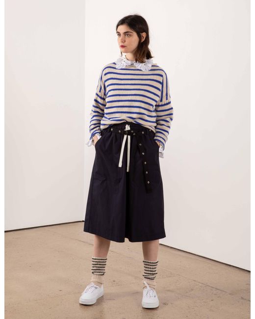 La Fetiche Blue Simone Skirt