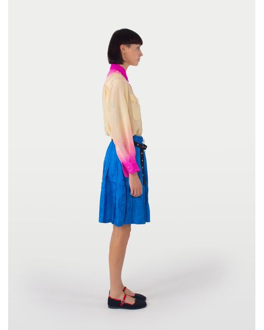 La Fetiche Pink Loic Silk Shirt