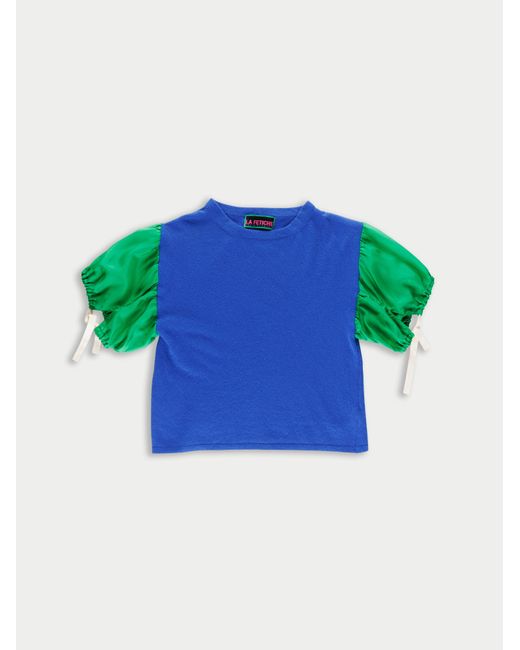 La Fetiche Blue Matteo Relaxed Fit T-Shirt