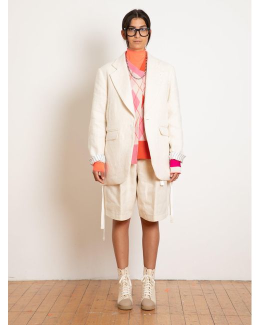 La Fetiche Natural Helmut Menswear Styled Jacket