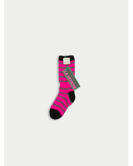 La Fetiche Pink Hockney Hand Knitted