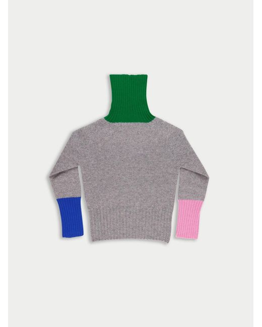 La Fetiche Green Rudi Mini Polo Sweater