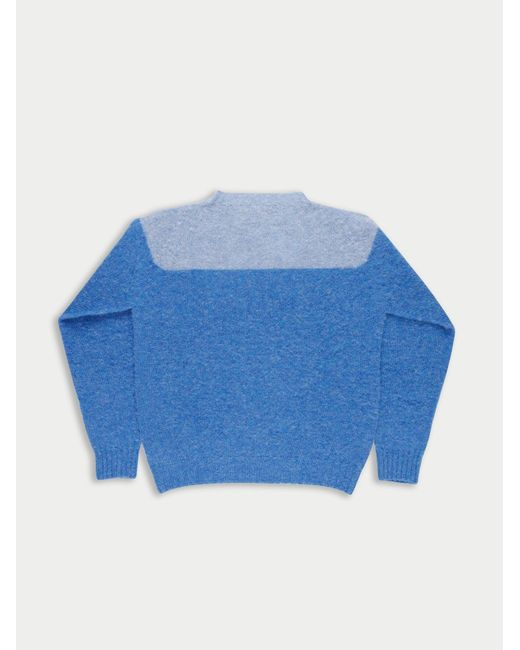 La Fetiche Blue Penelope Fairisle Sweater