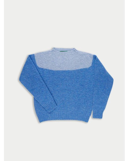 La Fetiche Blue Penelope Fairisle Sweater