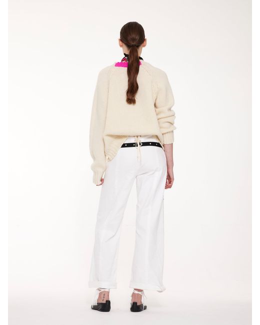 La Fetiche White Marin Sailor Trouser