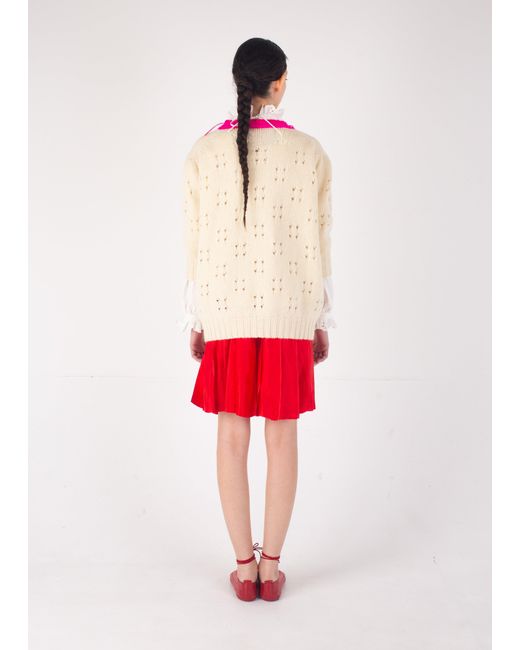 La Fetiche Natural Shelley Loose Fit Sweater