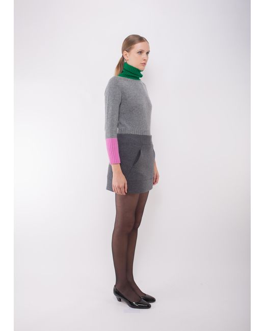 La Fetiche Green Rudi Mini Polo Sweater