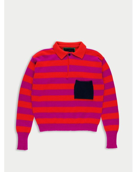 La Fetiche Winifred Striped Rugby Sweater