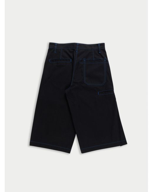 La Fetiche Blue Laura Cotton Panama Culottes