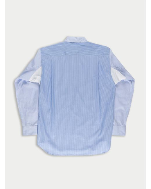 La Fetiche Blue Nico Oversized Shirt