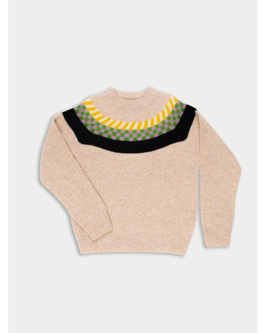Women's Mildred Fairisle Shetland Jumper