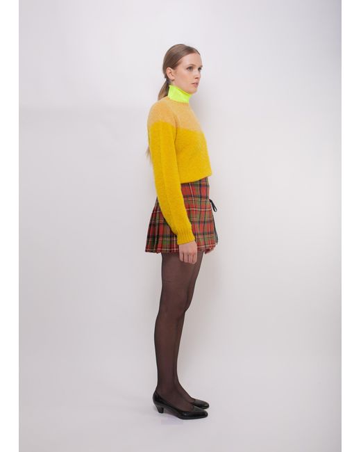 La Fetiche Yellow Penelope Fairisle Sweater