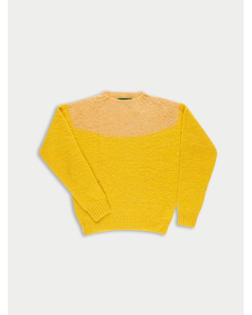 La Fetiche Yellow Penelope Fairisle Sweater