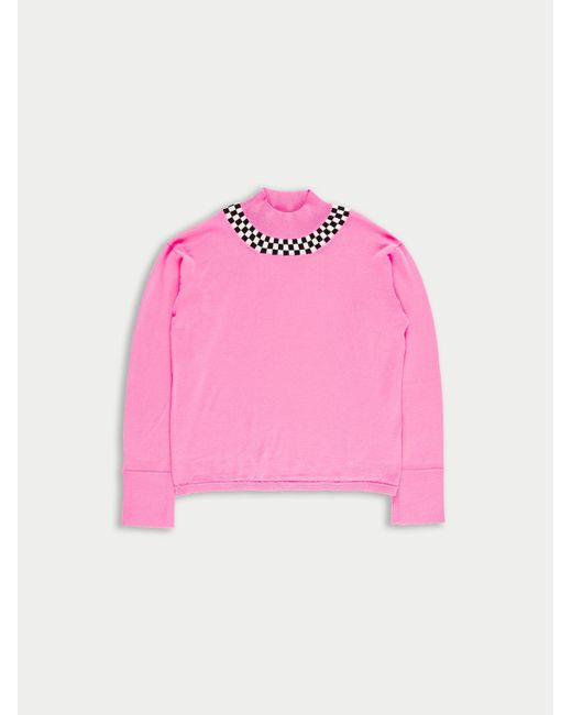 Women's Pink Benita Fine Knit Jumper