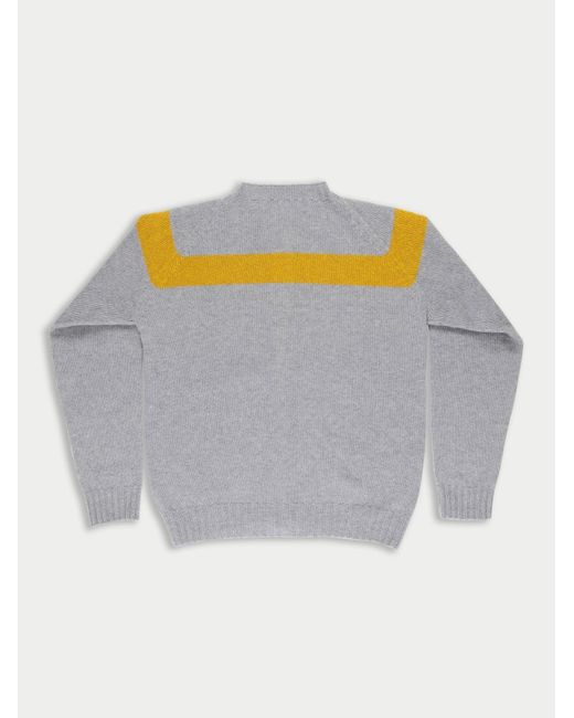 La Fetiche Gray Nancy Lambswool Cardigan