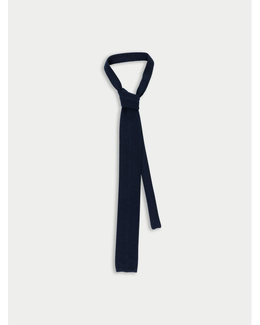 La Fetiche Blue Lennox Knitted Tie