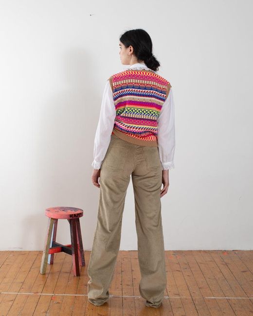 La Fetiche Natural Pauline Jumbo Corduroy Jeans