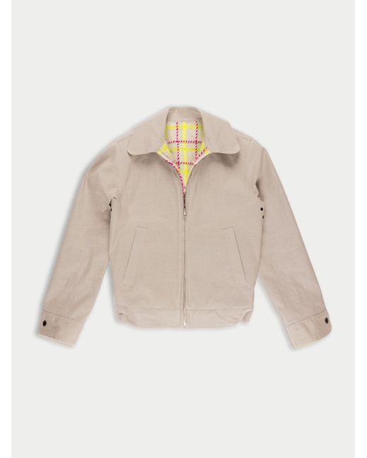 La Fetiche Natural Jaime Reversible Bomber Jacket