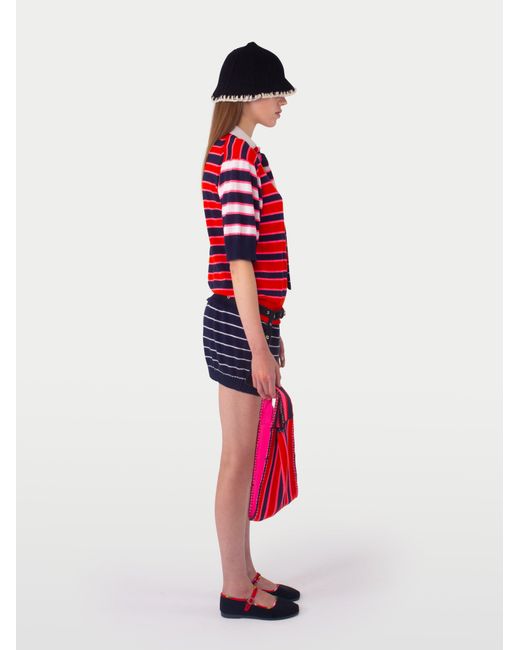 La Fetiche Red Winnie Dress Rugby Dress