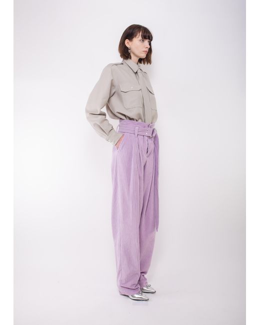 La Fetiche White Loic Military Style Shirt