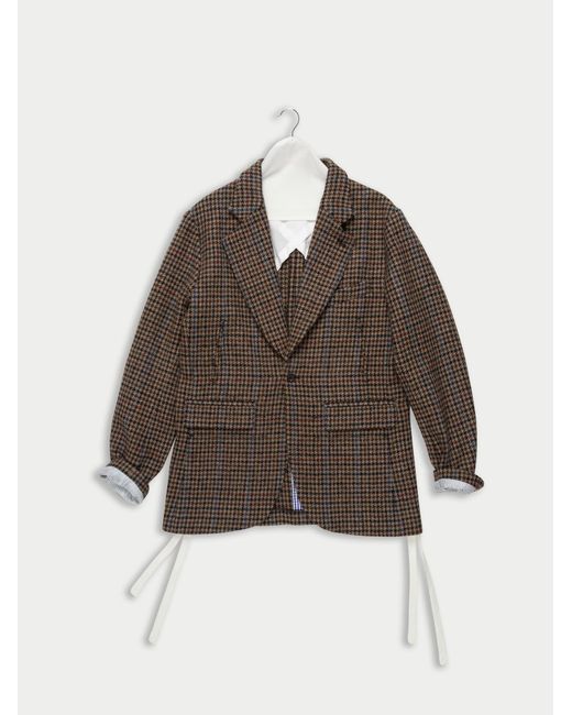 La Fetiche Brown Helmut Menswear Styled Jacket