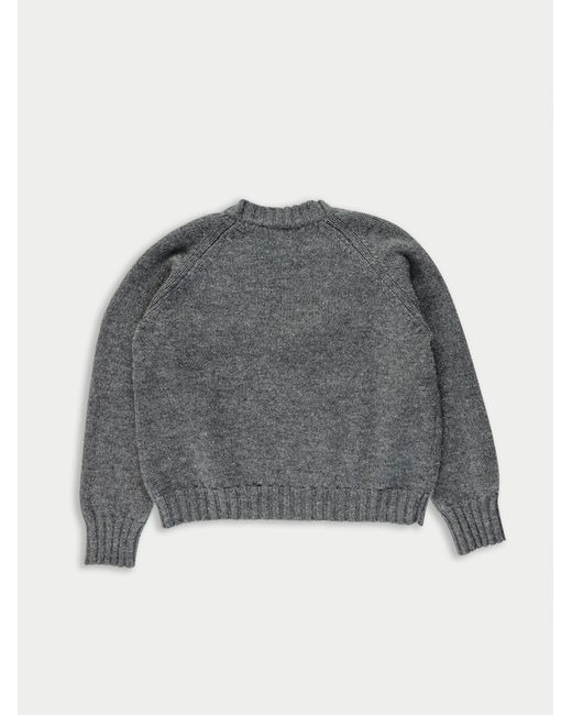 La Fetiche Gray Ed Loose Fit Sweater
