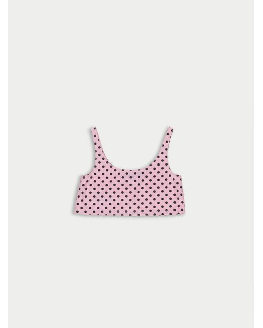 La Fetiche Pink Chloe Lingerie Styled Top