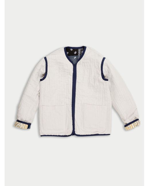 La Fetiche Red Janis Quilted Reversible Jacket