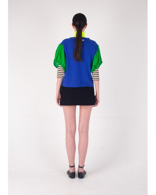 La Fetiche Blue Matteo Relaxed Fit T-Shirt