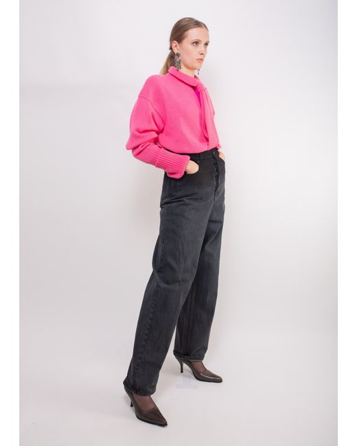 La Fetiche Pink Alain Rugby Sweater