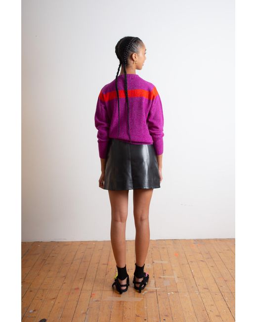 La Fetiche Pink Nancy Lamswool Cardigan