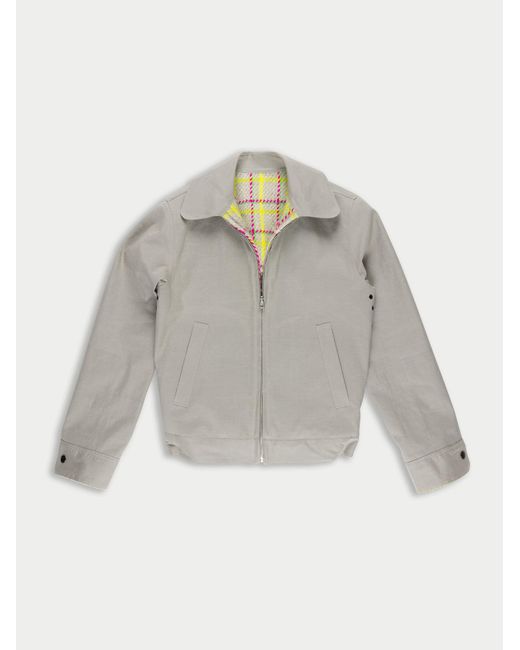 Women's White Jaime Reversible Bomber Jacket