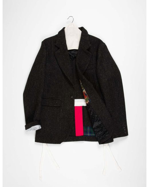 La Fetiche Black Helmut Menswear Styled Jacket